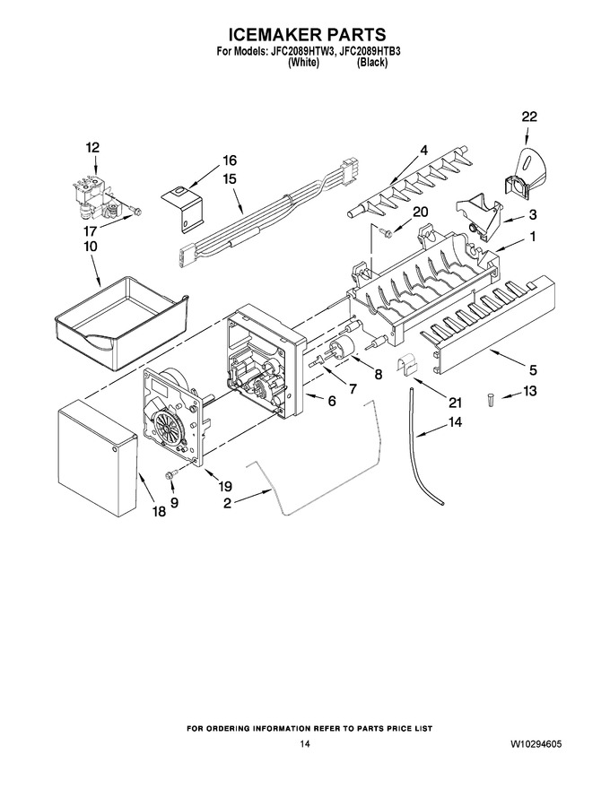 Diagram for JFC2089HTW3