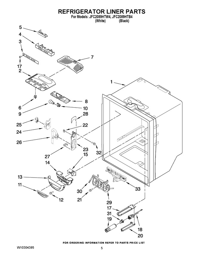 Diagram for JFC2089HTW4