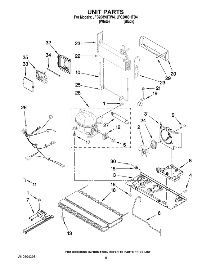 Diagram for JFC2089HTW4