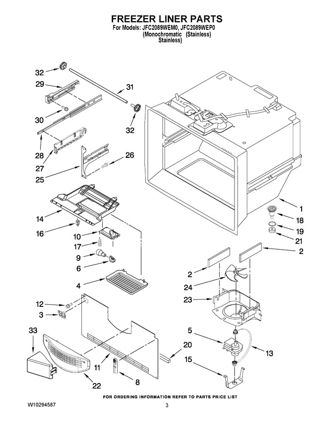 Diagram for JFC2089WEP0