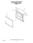 Diagram for 07 - Freezer Door Parts