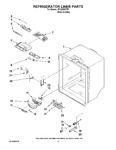 Diagram for 03 - Refrigerator Liner Parts