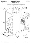 Diagram for 01 - Cabinet Parts