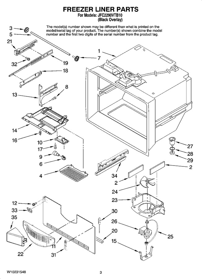 Diagram for JFC2290VTB10