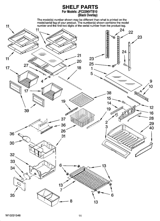 Diagram for JFC2290VTB10