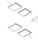 Diagram for 13 - Refrigerator Shelves