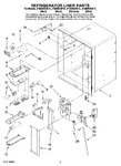 Diagram for 02 - Refrigerator Liner Parts