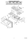 Diagram for 09 - Freezer Door Parts