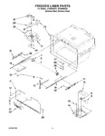 Diagram for 06 - Freezer Liner Parts