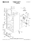 Diagram for 01 - Cabinet Parts