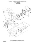 Diagram for 04 - Motor And Ice Container Parts