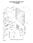 Diagram for 02 - Refrigerator Liner Parts