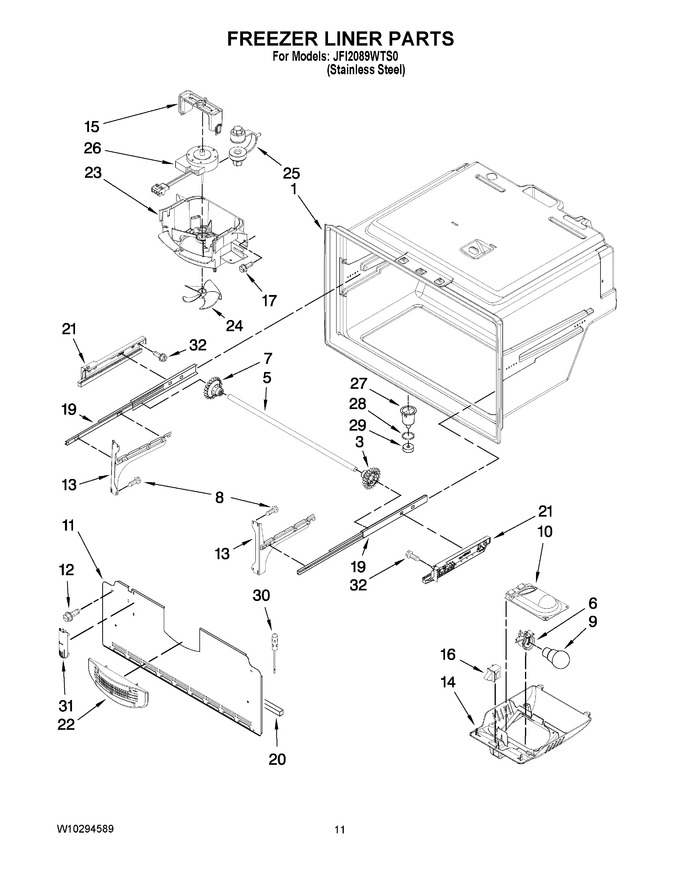 Diagram for JFI2089WTS0