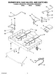 Diagram for 02 - Burner Box, Gas Valves, And Switches, Optional Parts (not Included)