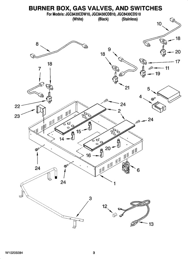 Diagram for JGC8430CDS10