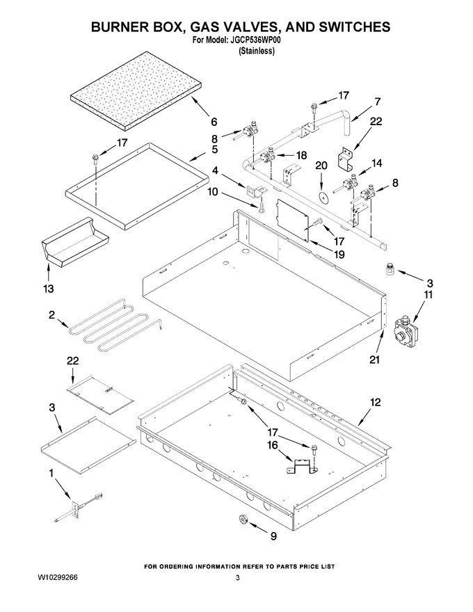 Diagram for JGCP536WP00