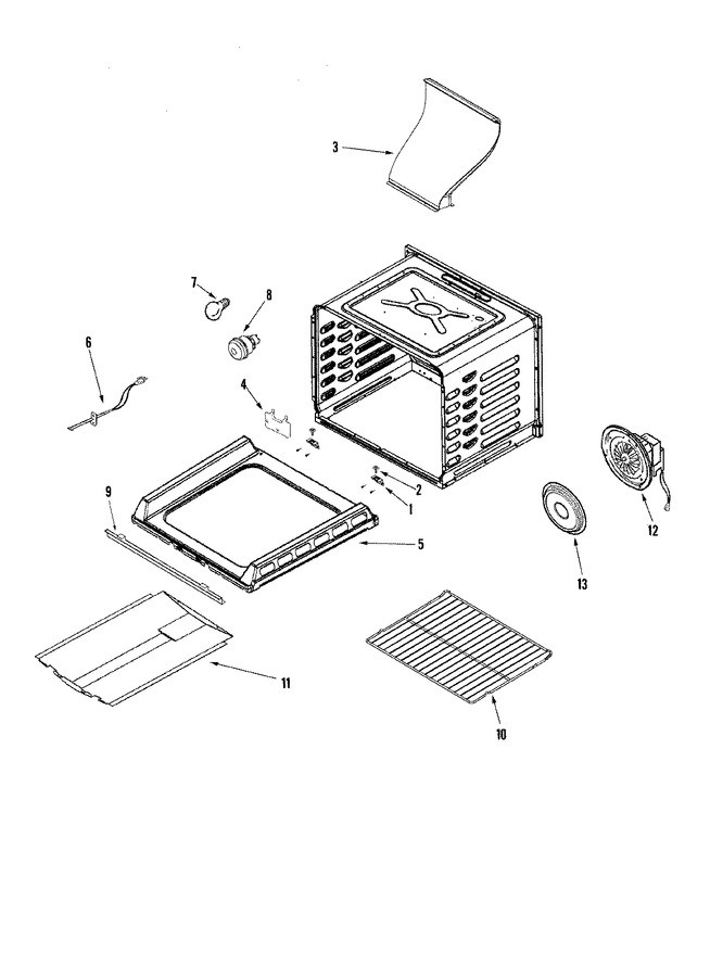 Diagram for JGR8885RDP