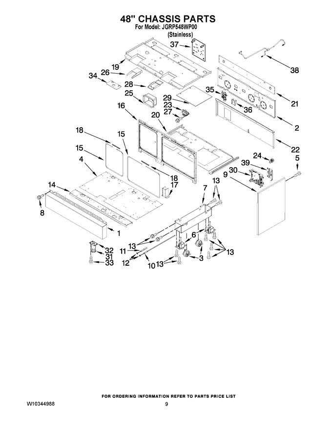 Diagram for JGRP548WP00