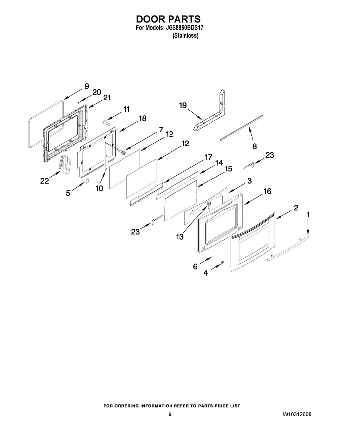 Diagram for JGS8850BDS17