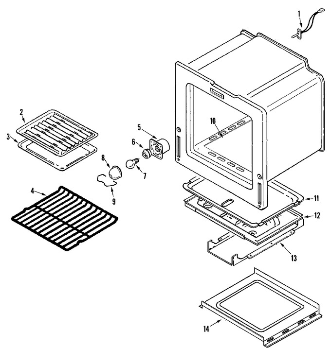 Diagram for JGW8130DDB