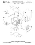 Diagram for 01 - Upper Oven Parts