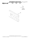 Diagram for 01 - Microwave Door Parts