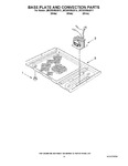 Diagram for 06 - Base Plate And Convection Parts