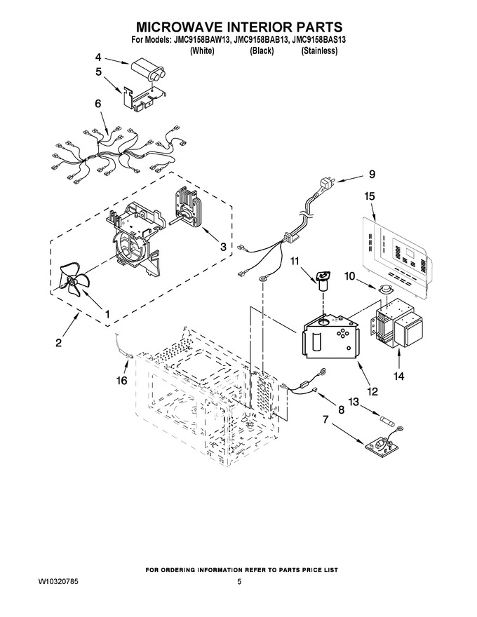 Diagram for JMC9158BAW13