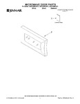 Diagram for 01 - Microwave Door Parts