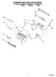 Diagram for 02 - Cabinet And Air Flow Parts