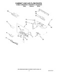 Diagram for 02 - Cabinet And Air Flow Parts