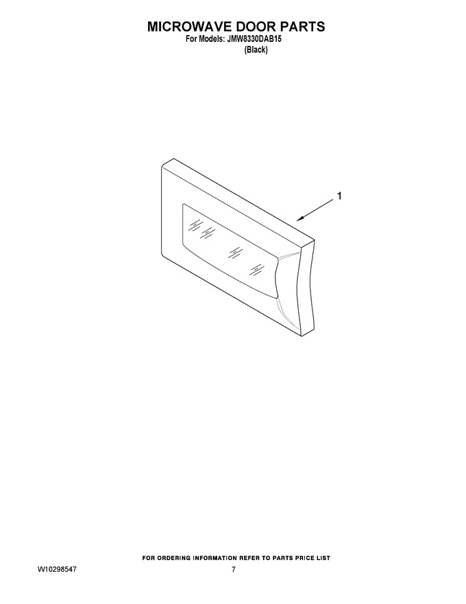 Diagram for JMW8330DAB15