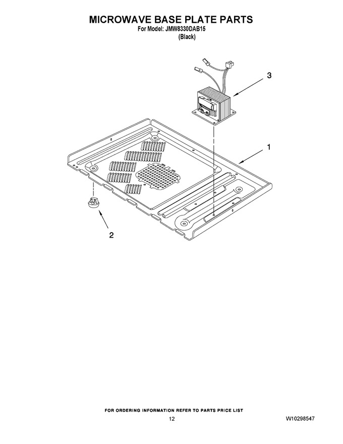 Diagram for JMW8330DAB15