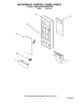 Diagram for 06 - Microwave Control Panel Parts