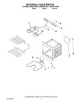 Diagram for 03 - Internal Oven Parts