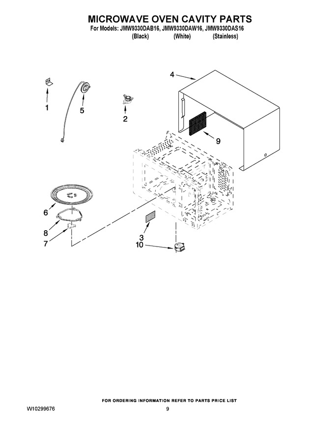 Diagram for JMW9330DAW16