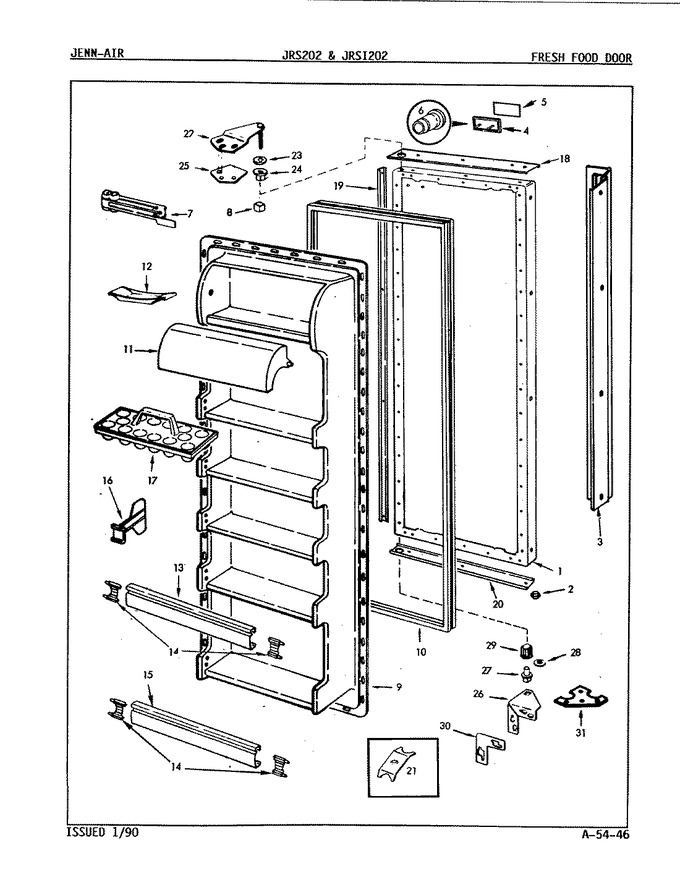 Diagram for JRS202 (BOM: 8N06A)