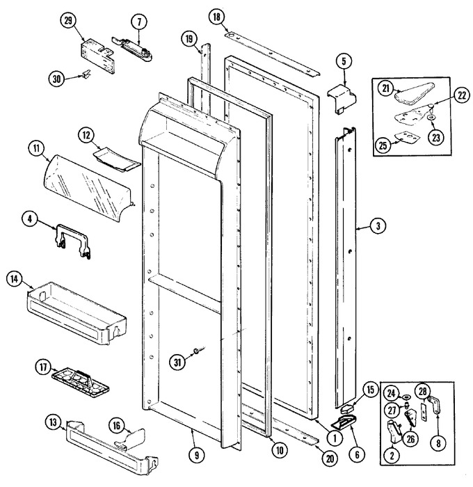 Diagram for JRS227B (BOM: DQ21A)