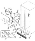 Diagram for 04 - Fresh Food Compartment