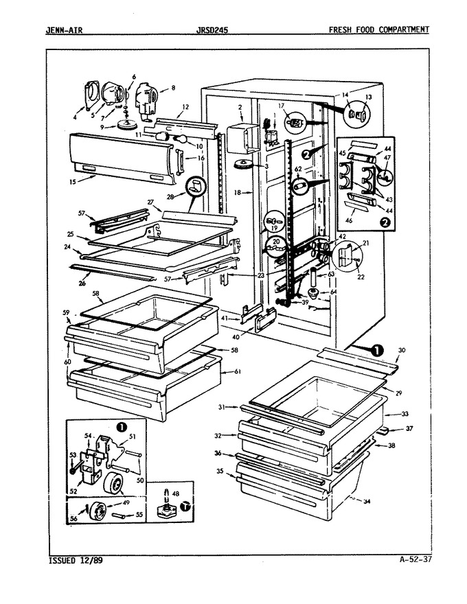 Diagram for JRSD245 (BOM: 9Q25A)