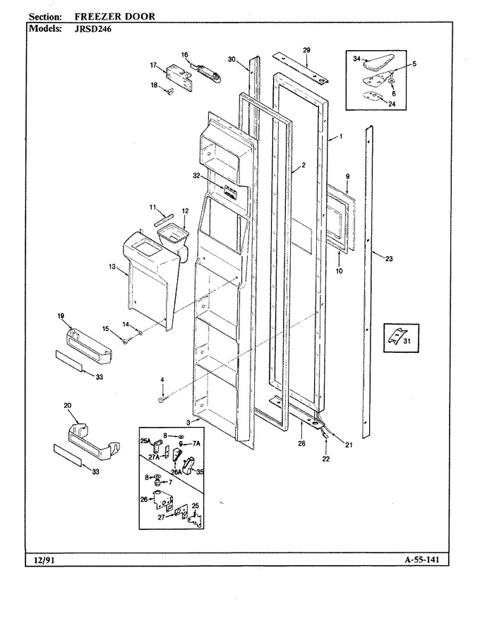 Diagram for JRSD246 (BOM: AQ81A)