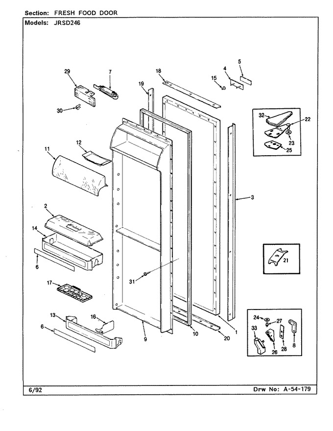 Diagram for JRSD246 (BOM: BQ82B)