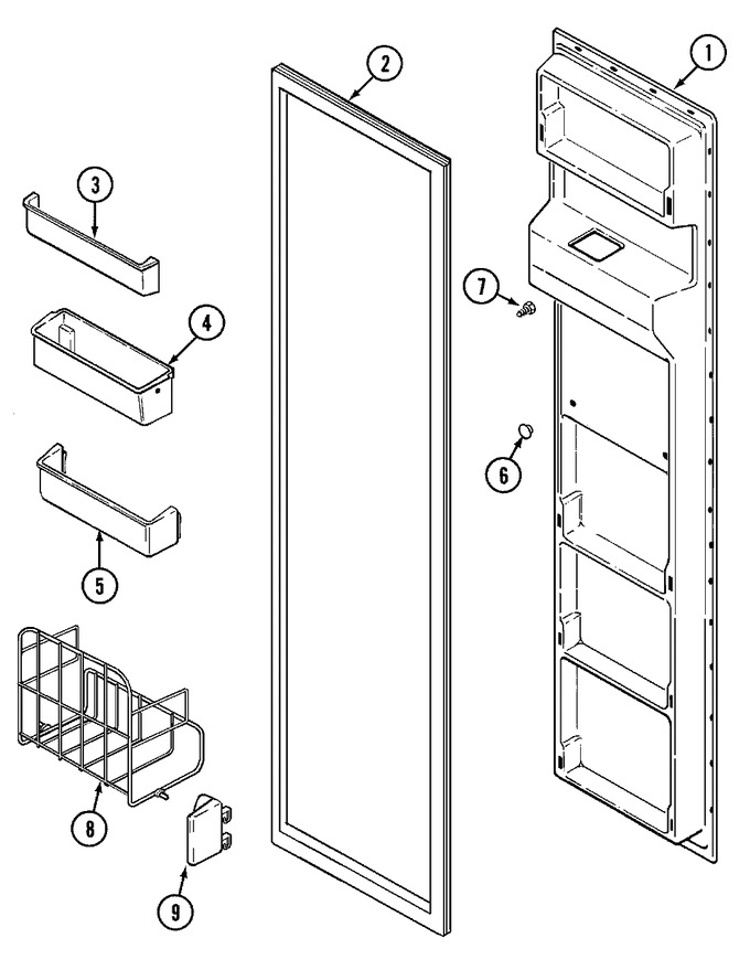 Diagram for JRSD2460W