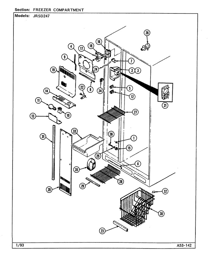 Diagram for JRSD247W (BOM: DQ81A)