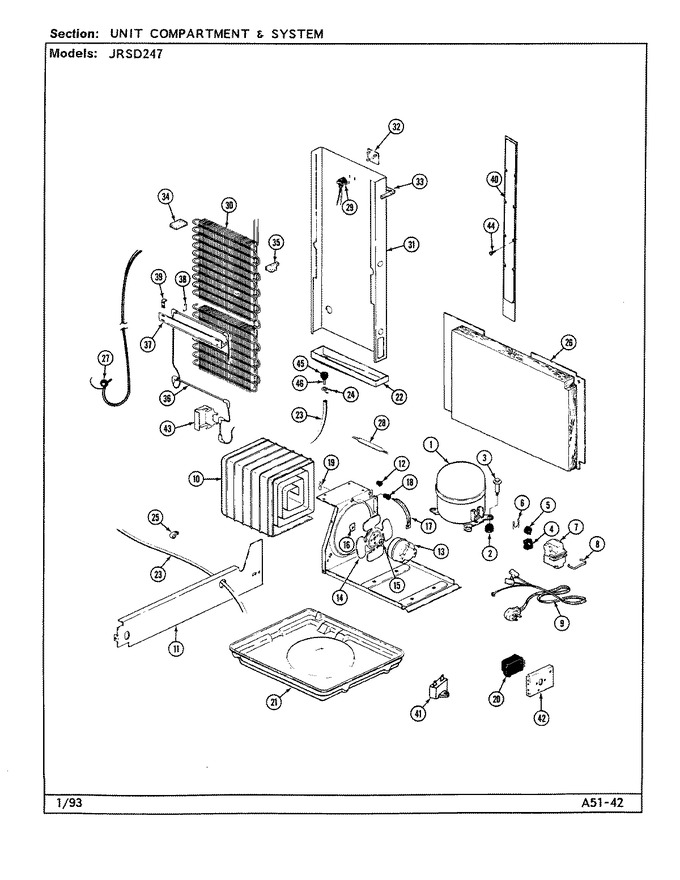 Diagram for JRSD247L (BOM: DQ85A)