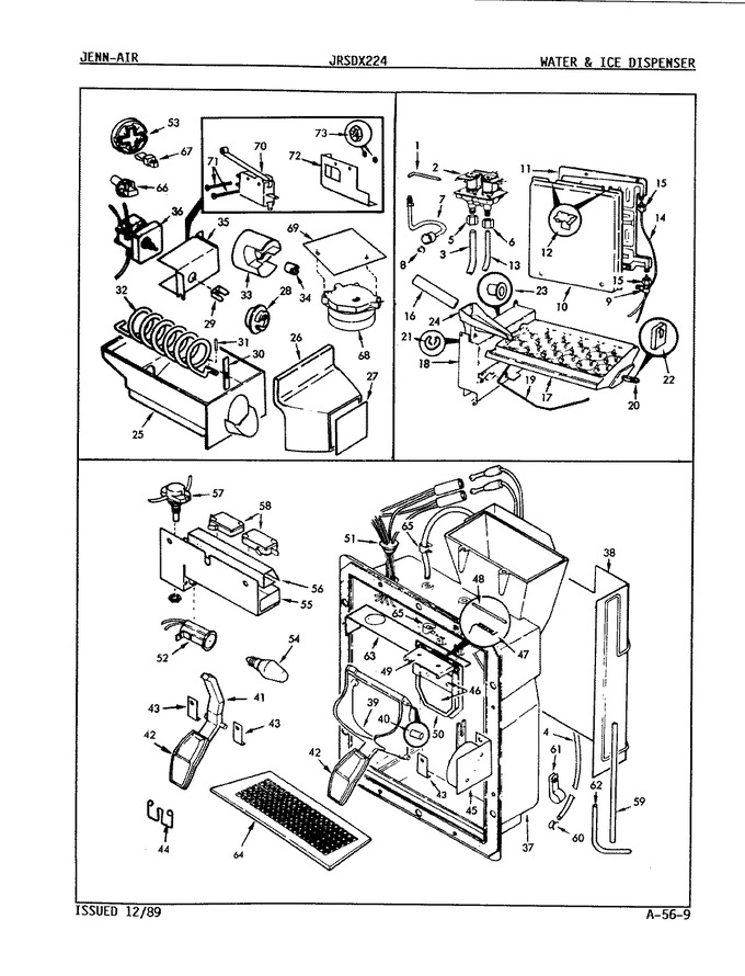 Diagram for JRSDX244 (BOM: 8N05A)