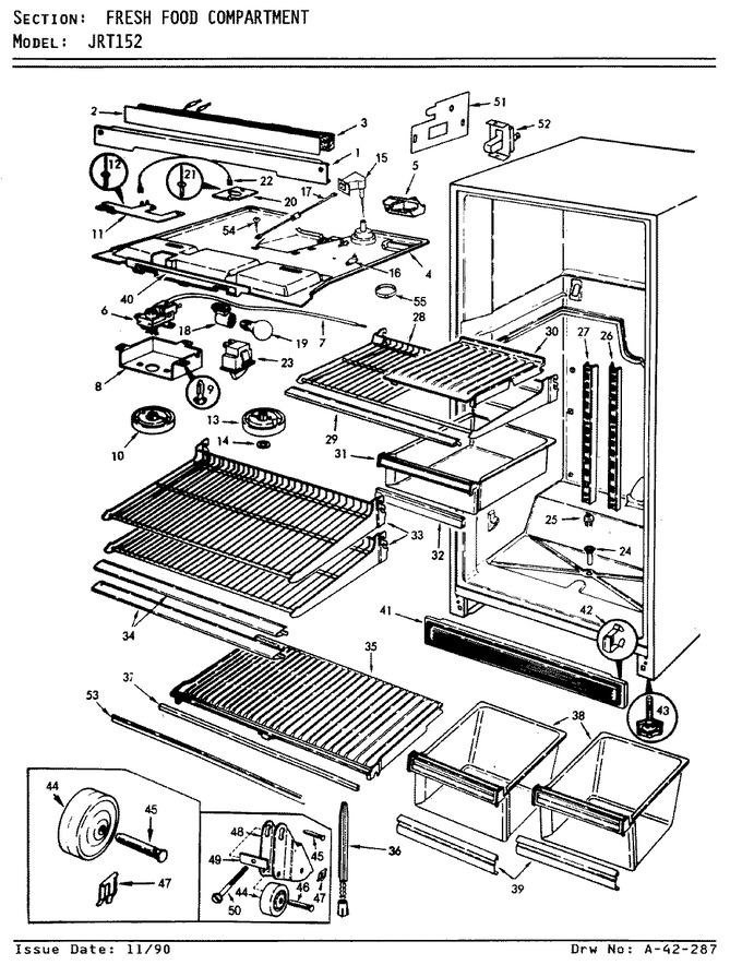 Diagram for JRT152 (BOM: AJ01A)