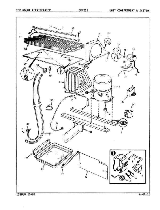 Diagram for JRT172L (BOM: AJ22B)