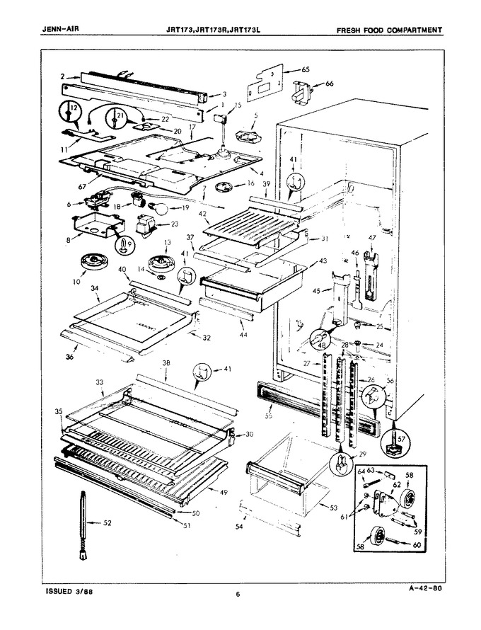 Diagram for JRT173R (BOM: 7C57A)