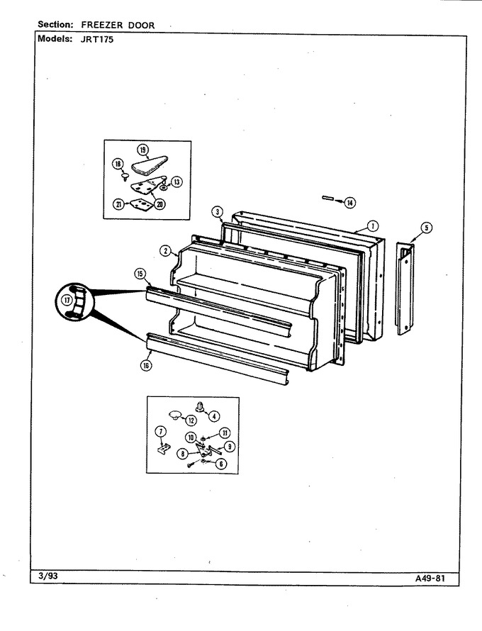 Diagram for JRT175W (BOM: DJ23A)